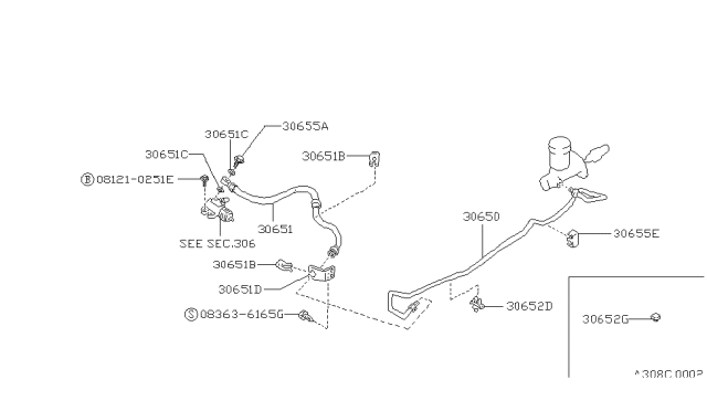 1990 Nissan Stanza Clutch Piping Diagram 3