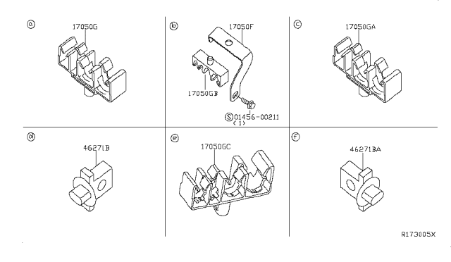 2011 Nissan Pathfinder Fuel Piping Diagram 1