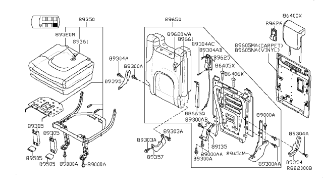 2008 Nissan Pathfinder 3rd Seat Diagram 2