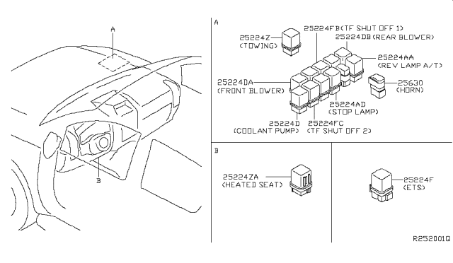 2005 Nissan Pathfinder Relay Diagram 2