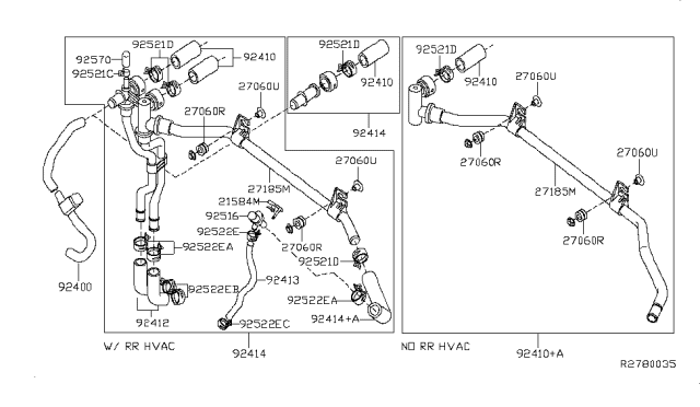 2011 Nissan Pathfinder Heater Piping Diagram 2