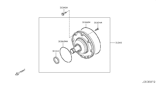 2005 Nissan Pathfinder Engine Oil Pump Diagram 2