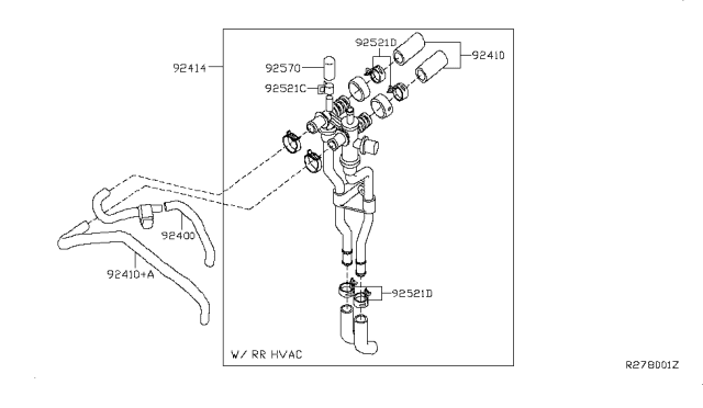 2008 Nissan Pathfinder Heater Piping Diagram 2