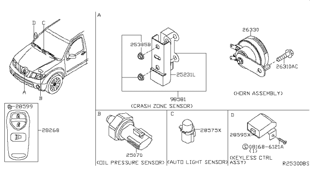 2011 Nissan Pathfinder Electrical Unit Diagram 2