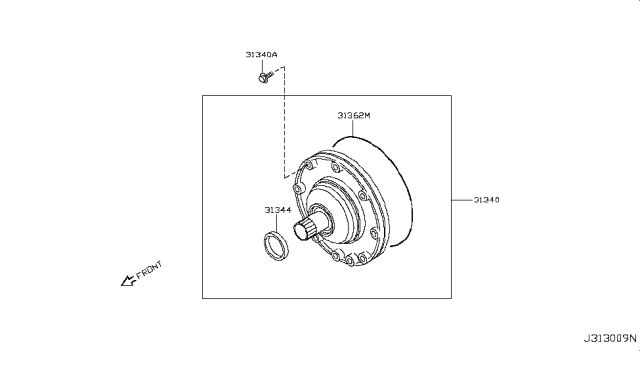 2008 Nissan Pathfinder Engine Oil Pump Diagram 1