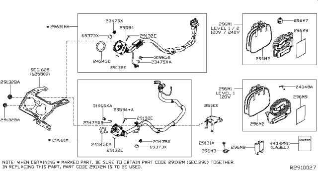 2018 Nissan Leaf Electric Vehicle Battery Diagram 6