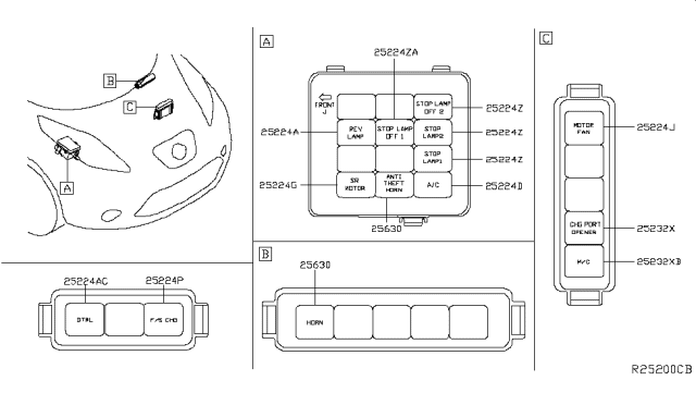 2019 Nissan Leaf Relay Diagram 2