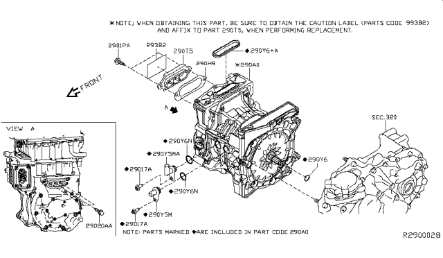 2018 Nissan Leaf Electric Vehicle Drive System Diagram 4