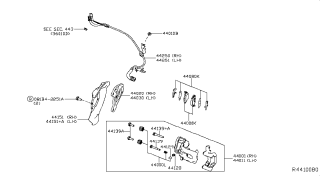 2019 Nissan Leaf Rear Brake Diagram 2