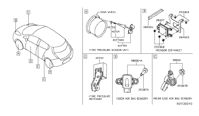 2018 Nissan Leaf Electrical Unit Diagram 2