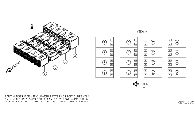 2019 Nissan Leaf Electric Vehicle Battery Diagram 9