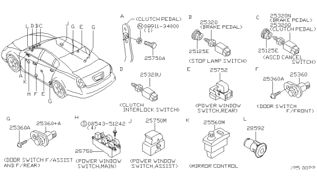 2005 Nissan Altima Switch Diagram 1