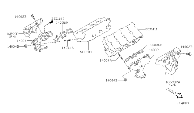 2003 Nissan Altima Manifold Diagram 4