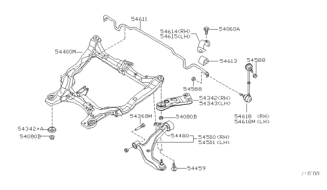 2004 Nissan Altima Front Suspension Diagram 3