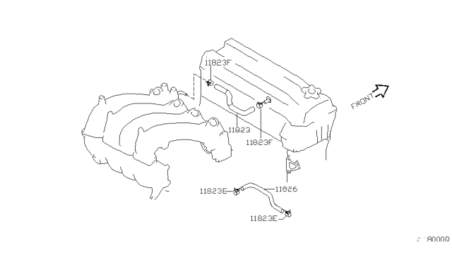 2004 Nissan Altima Crankcase Ventilation Diagram 1