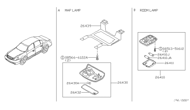 2003 Nissan Altima Room Lamp Diagram