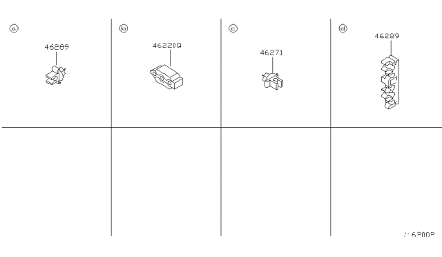 2005 Nissan Altima Brake Piping & Control Diagram 1