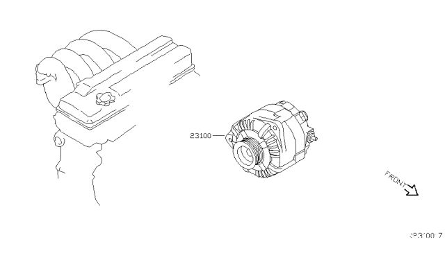 2006 Nissan Altima Alternator Diagram 1