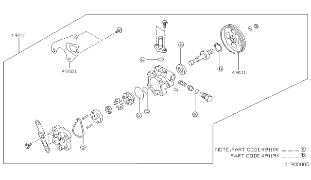 2003 Nissan Altima Power Steering Pump Diagram 2