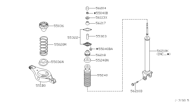 2004 Nissan Altima Rear Suspension Diagram 1