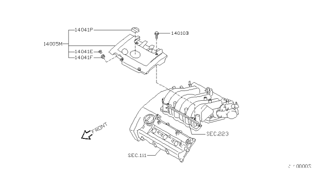 2005 Nissan Altima Manifold Diagram 1