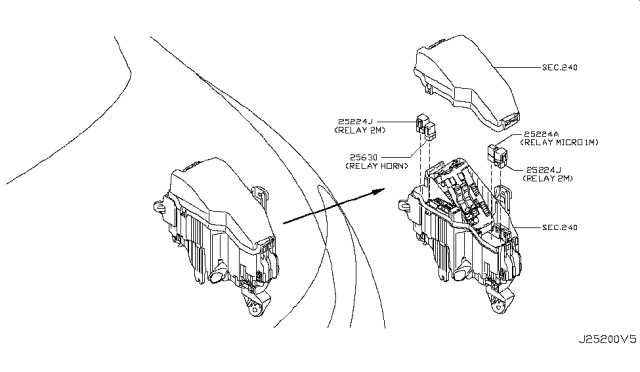 2013 Nissan Murano Relay Diagram 2