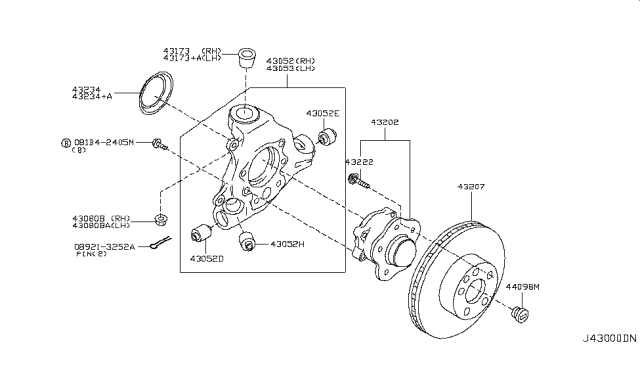 2009 Nissan Murano Rear Axle Diagram 1