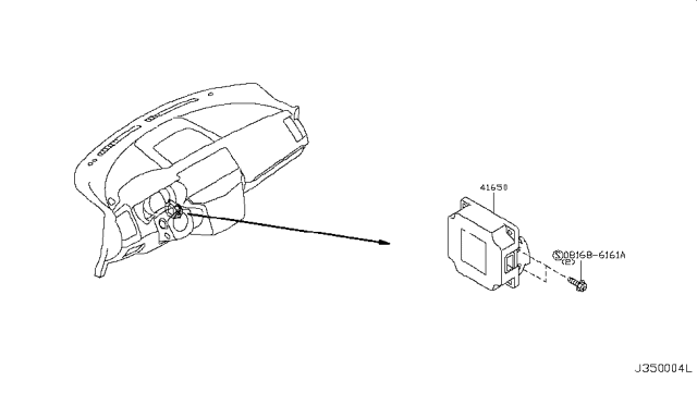 2010 Nissan Murano Transfer Control Parts Diagram 2