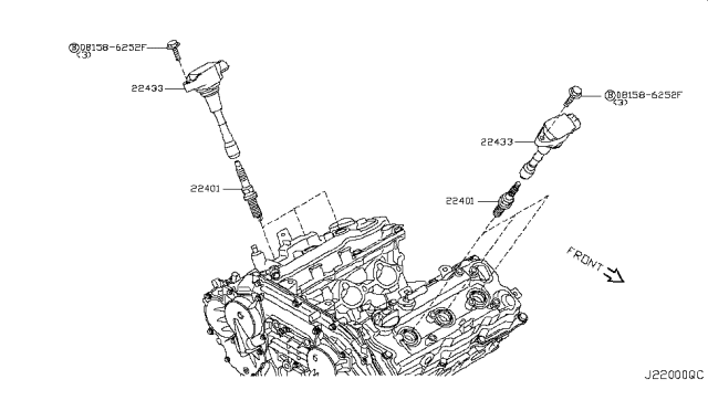 2012 Nissan Murano Ignition System Diagram