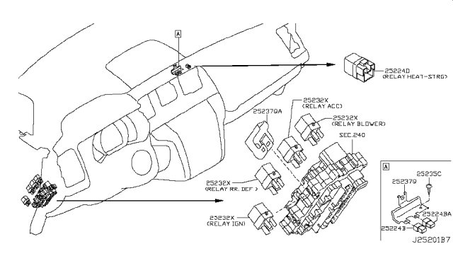 2014 Nissan Murano Relay Diagram 2