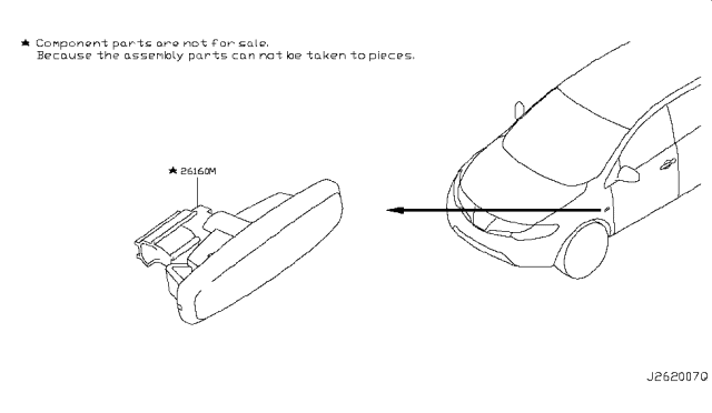 2008 Nissan Murano Side Marker Lamp Diagram