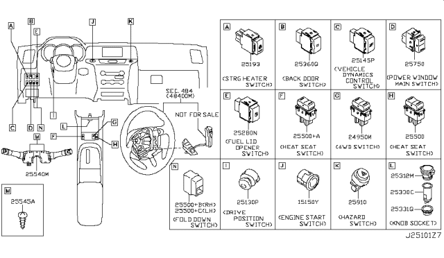 2010 Nissan Murano Switch Diagram 3