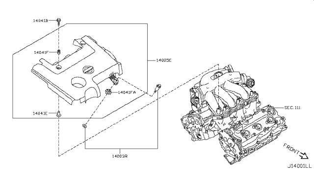 2008 Nissan Murano Manifold Diagram 1