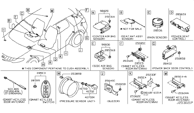 2010 Nissan Murano Electrical Unit Diagram 3