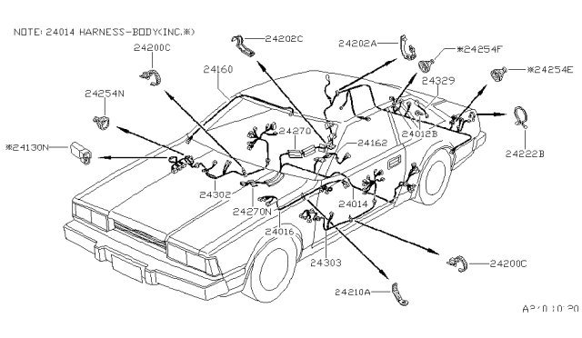 1979 Nissan 200SX Wiring Diagram 3