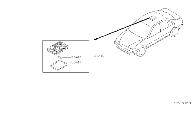 1998 Nissan Sentra Room Lamp Diagram