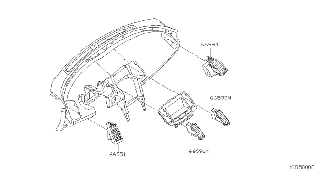 2004 Nissan Maxima Ventilator Diagram