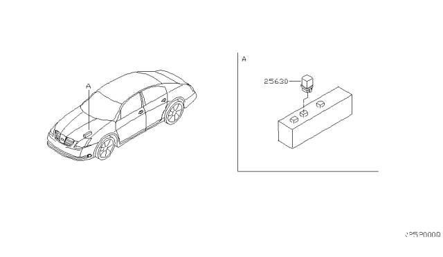 2005 Nissan Maxima Relay Diagram 1