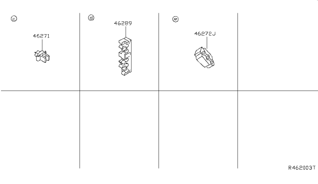 2008 Nissan Maxima Brake Piping & Control Diagram 1