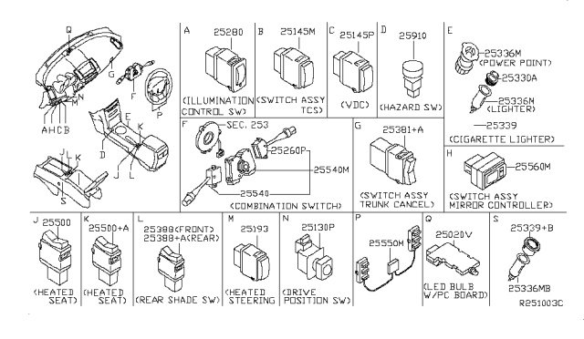 2006 Nissan Maxima Switch Diagram 5