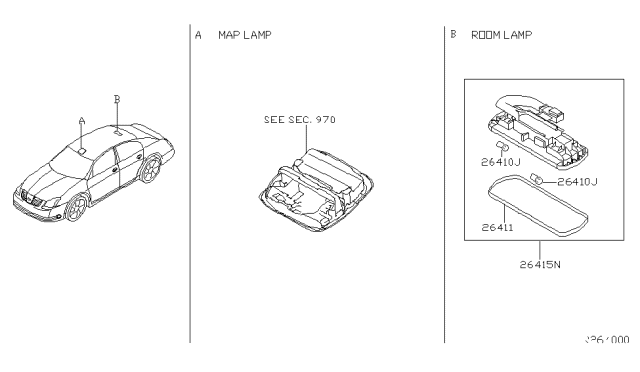 2006 Nissan Maxima Room Lamp Diagram