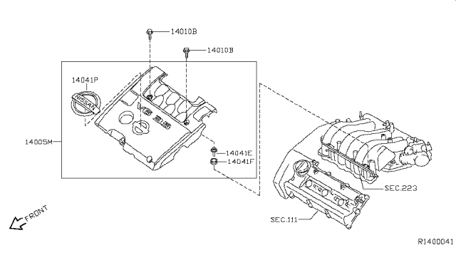 2008 Nissan Maxima Manifold Diagram 1