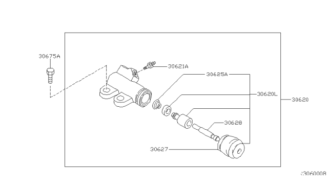 2004 Nissan Maxima Clutch Operating Cylinder Diagram