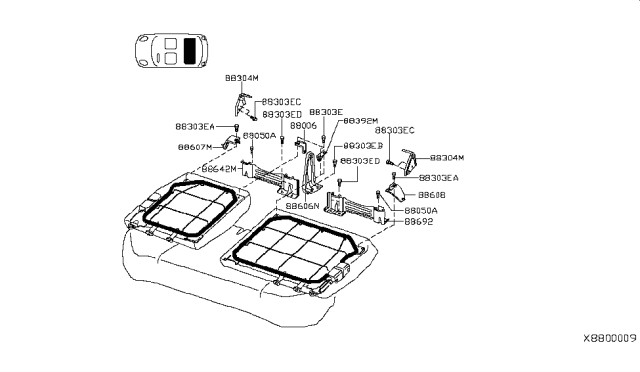 2007 Nissan Versa Rear Seat Diagram 2