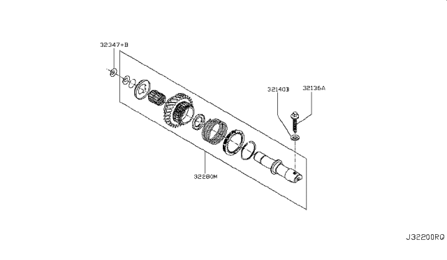 2009 Nissan Versa Transmission Gear Diagram 5