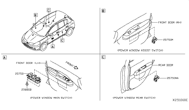 2009 Nissan Versa Switch Diagram 1