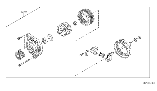 2007 Nissan Versa Alternator Diagram 2