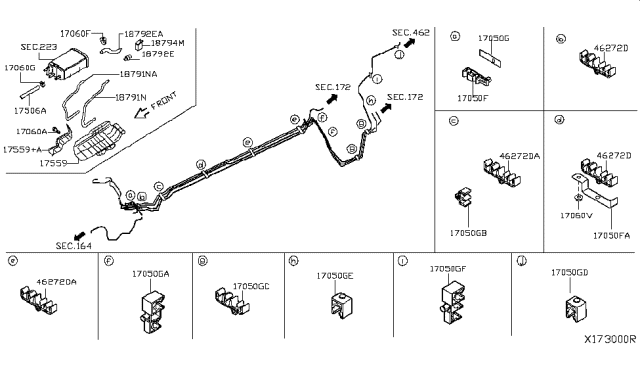 2012 Nissan Versa Fuel Piping Diagram 1