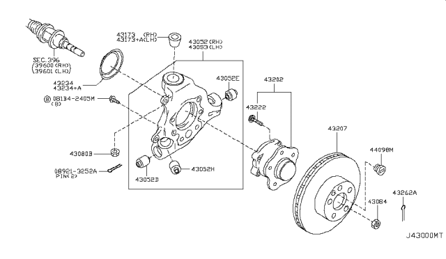 2011 Nissan Murano Rear Axle Diagram