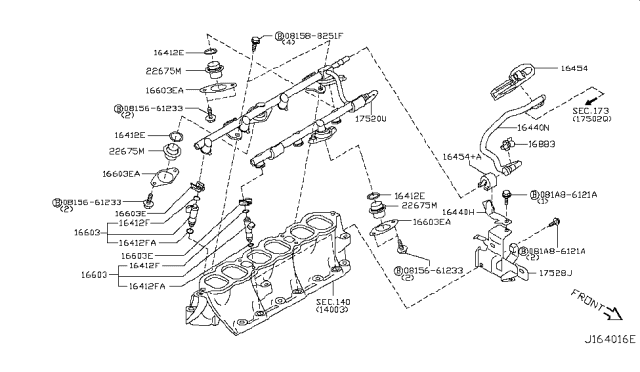 2011 Nissan Murano Fuel Strainer & Fuel Hose Diagram